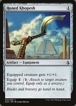 Honed Khopesh [Amonkhet] | Mega City Incorporated