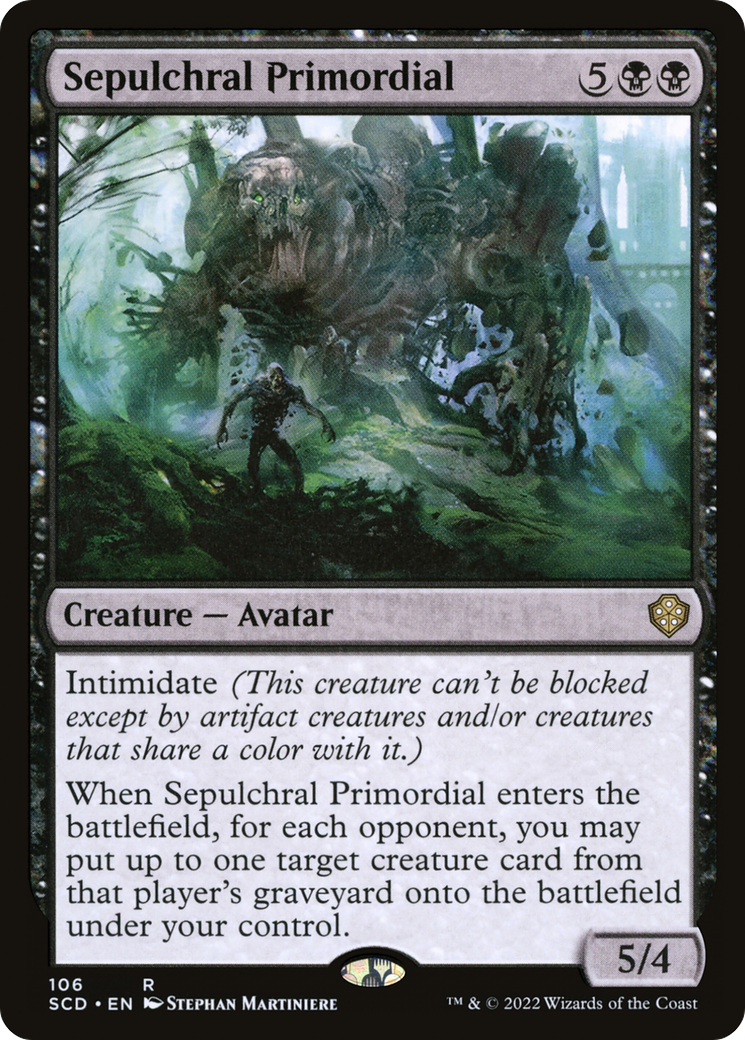 Sepulchral Primordial [Starter Commander Decks] | Mega City Incorporated