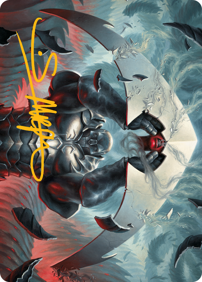 Mirrodin Avenged Art Card (Gold-Stamped Signature) [March of the Machine Art Series] | Mega City Incorporated