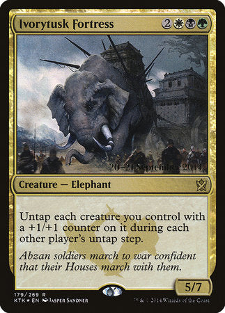 Ivorytusk Fortress [Khans of Tarkir Promos] | Mega City Incorporated