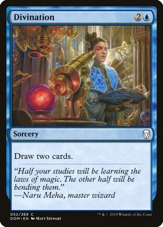 Divination [Dominaria] | Mega City Incorporated