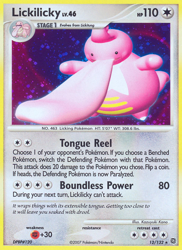 Lickilicky (12/132) [Diamond & Pearl: Secret Wonders] | Mega City Incorporated