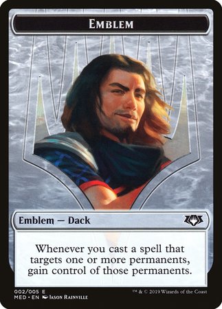 Emblem - Dack Fayden [Mythic Edition Tokens] | Mega City Incorporated