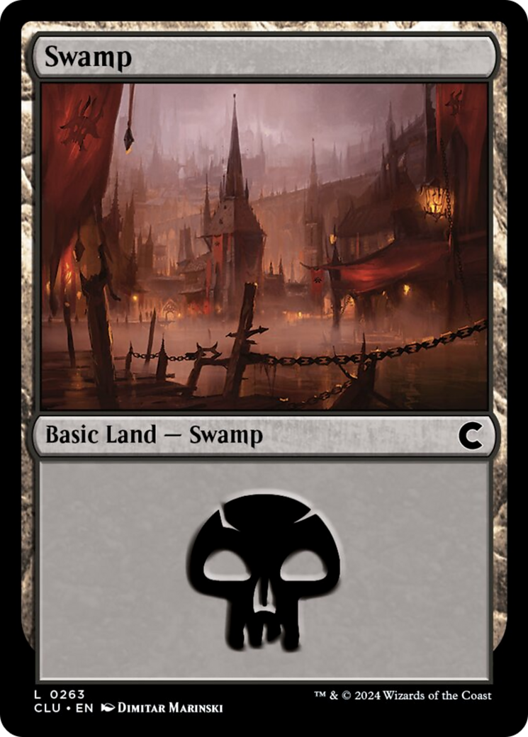 Swamp (0263) [Ravnica: Clue Edition] | Mega City Incorporated