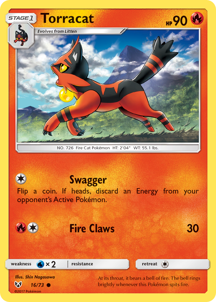 Torracat (16/73) [Sun & Moon: Shining Legends] | Mega City Incorporated