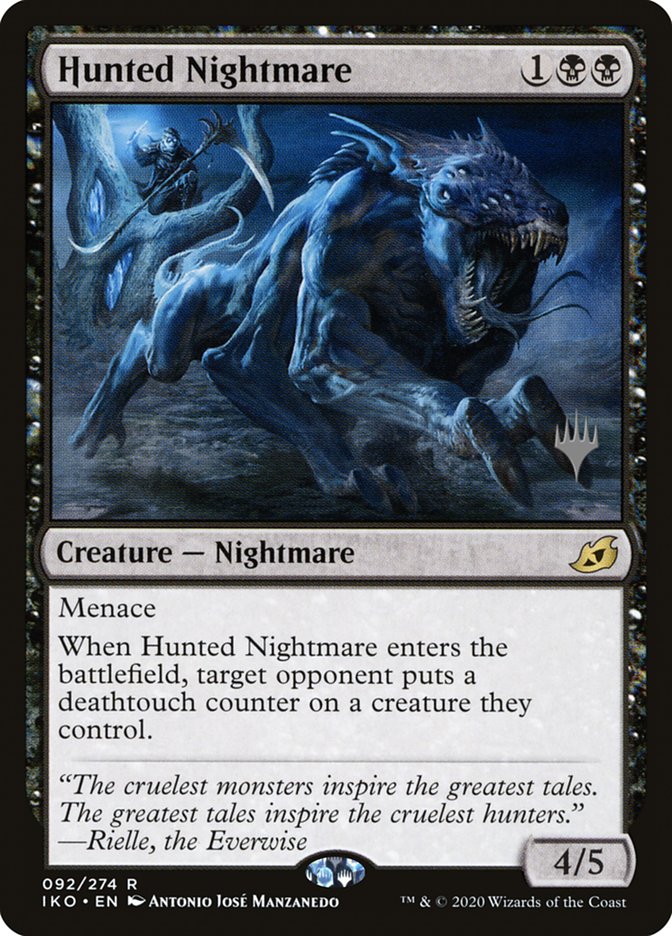 Hunted Nightmare (Promo Pack) [Ikoria: Lair of Behemoths Promos] | Mega City Incorporated