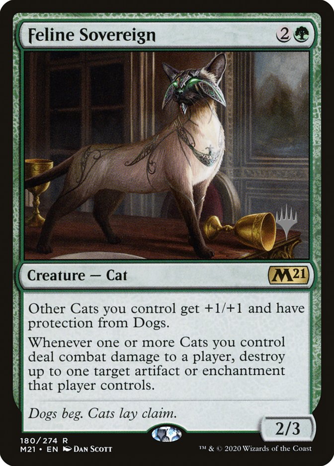 Feline Sovereign (Promo Pack) [Core Set 2021 Promos] | Mega City Incorporated