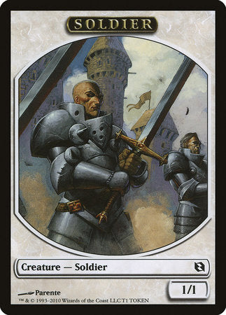 Soldier Token [Duel Decks: Elspeth vs. Tezzeret Tokens] | Mega City Incorporated