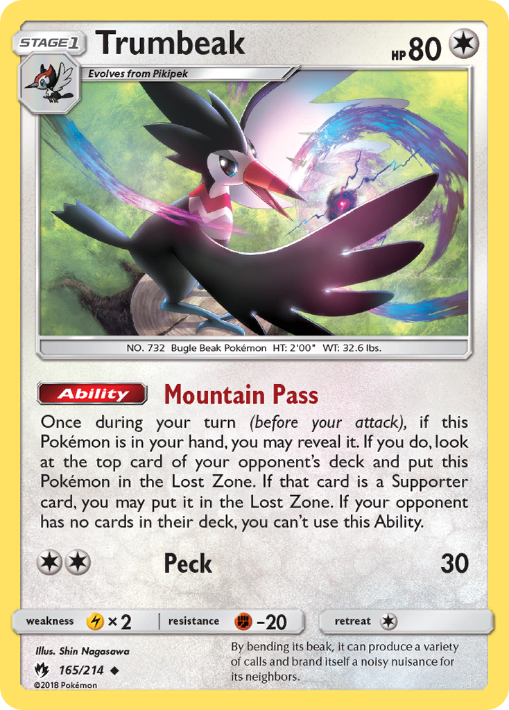 Trumbeak (165/214) [Sun & Moon: Lost Thunder] | Mega City Incorporated