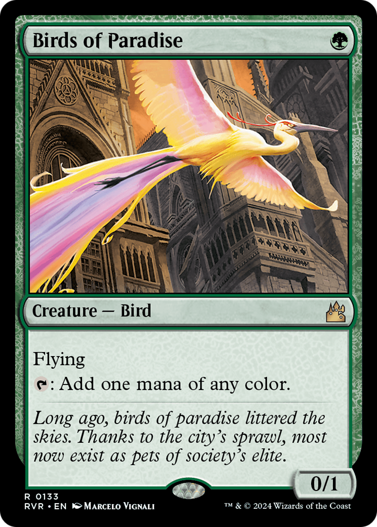 Birds of Paradise [Ravnica Remastered] | Mega City Incorporated