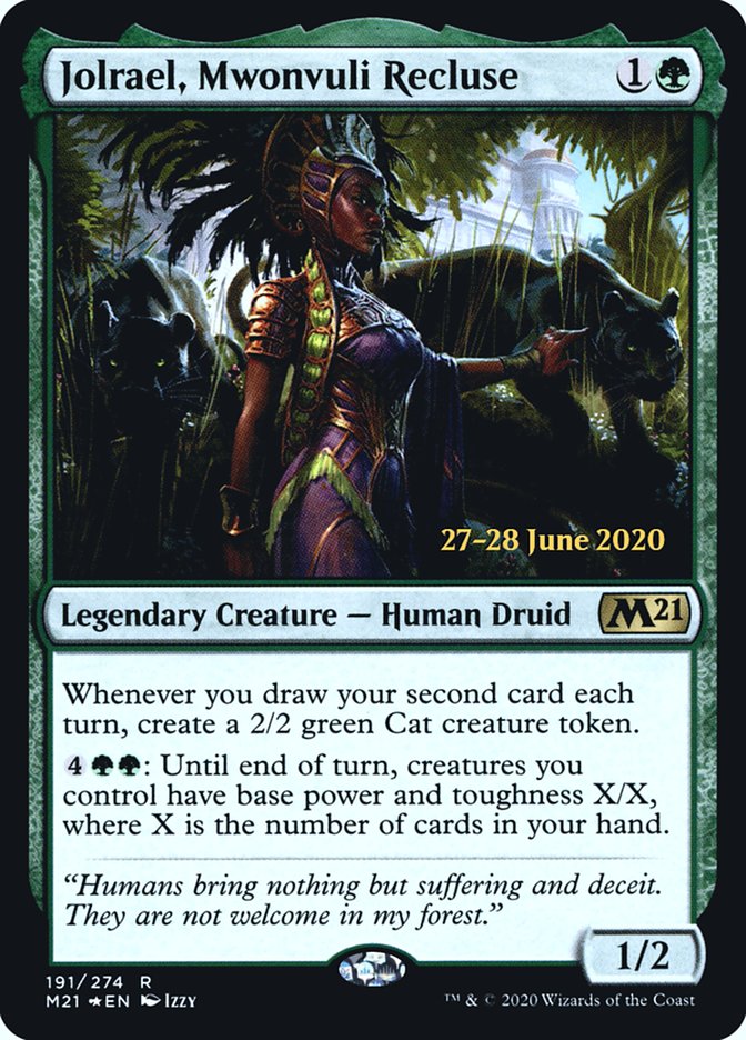 Jolrael, Mwonvuli Recluse  [Core Set 2021 Prerelease Promos] | Mega City Incorporated