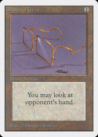 Glasses of Urza [Unlimited Edition] | Mega City Incorporated