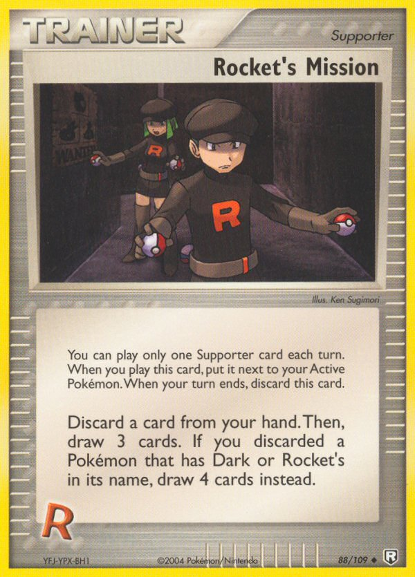 Rocket's Mission (88/109) [EX: Team Rocket Returns] | Mega City Incorporated