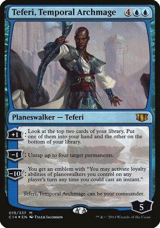 Teferi, Temporal Archmage (Commander 2014) [Commander 2014 Oversized] | Mega City Incorporated