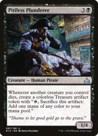 Pitiless Plunderer [Rivals of Ixalan] | Mega City Incorporated