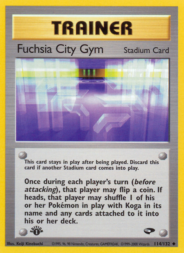 Fuchsia City Gym (114/132) [Gym Challenge 1st Edition] | Mega City Incorporated