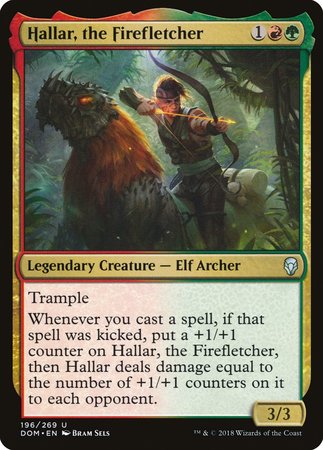 Hallar, the Firefletcher [Dominaria] | Mega City Incorporated