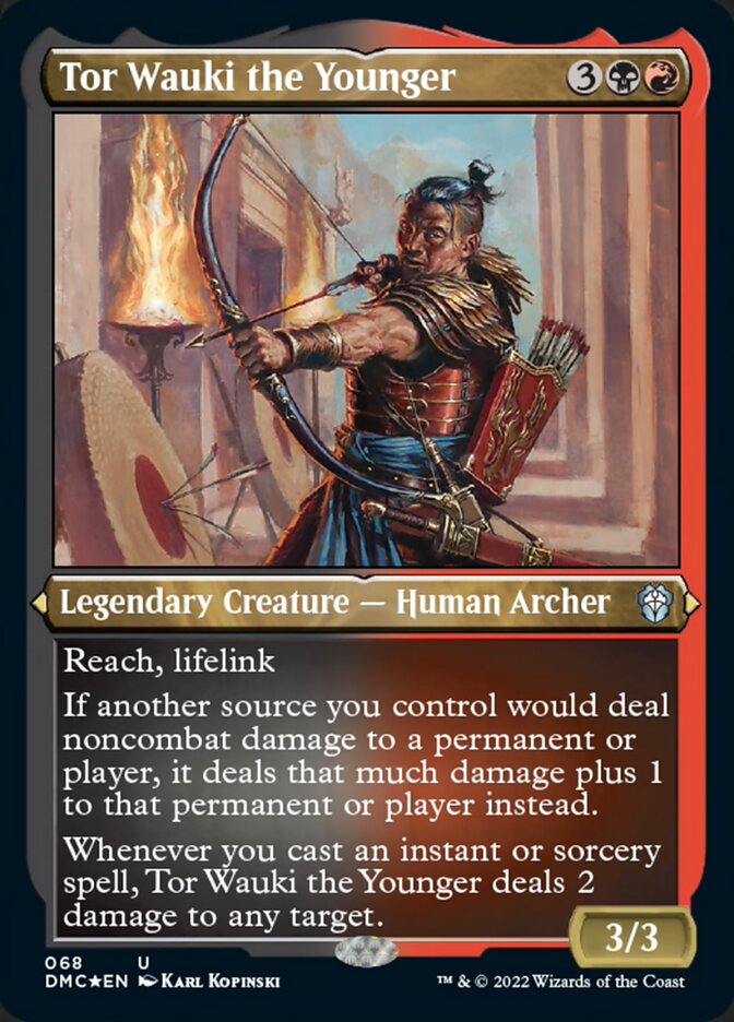 Tor Wauki the Younger (Foil Etched) [Dominaria United Commander] | Mega City Incorporated