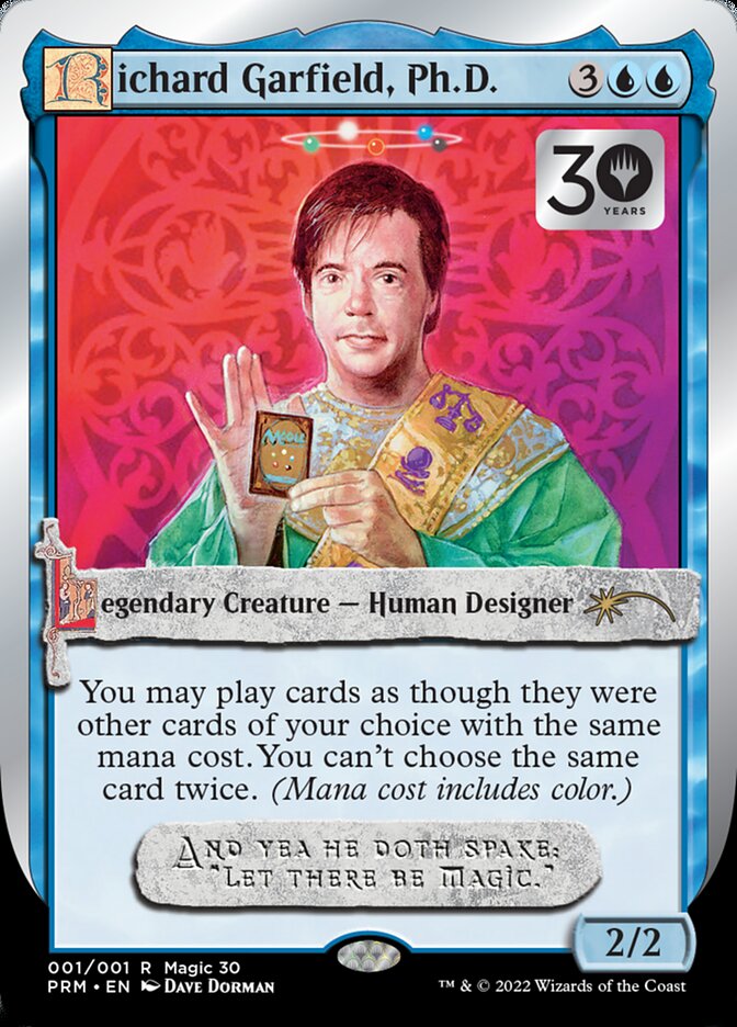 Richard Garfield, Ph.D. [30th Anniversary Promos] | Mega City Incorporated