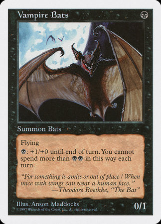 Vampire Bats [Fifth Edition] | Mega City Incorporated