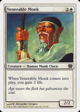Venerable Monk [Ninth Edition] | Mega City Incorporated
