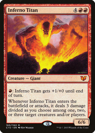 Inferno Titan [Commander 2015] | Mega City Incorporated