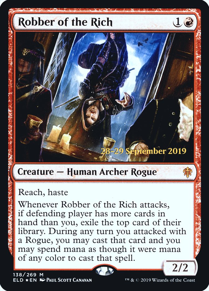 Robber of the Rich  [Throne of Eldraine Prerelease Promos] | Mega City Incorporated