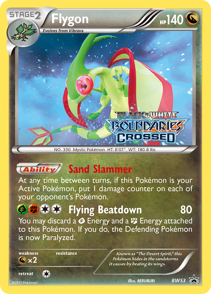 Flygon (BW53) [Black & White: Black Star Promos] | Mega City Incorporated