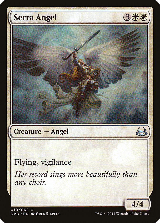 Serra Angel (Divine vs. Demonic) [Duel Decks Anthology] | Mega City Incorporated