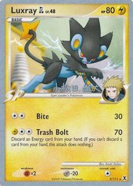 Luxray GL LV.48 (9/111) (LuxChomp of the Spirit - Yuta Komatsuda) [World Championships 2010] | Mega City Incorporated