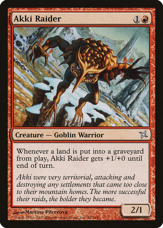 Akki Raider [Betrayers of Kamigawa] | Mega City Incorporated