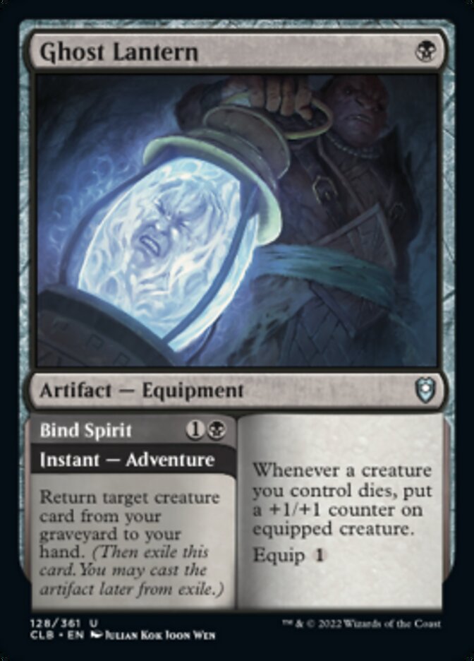 Ghost Lantern // Bind Spirit [Commander Legends: Battle for Baldur's Gate] | Mega City Incorporated