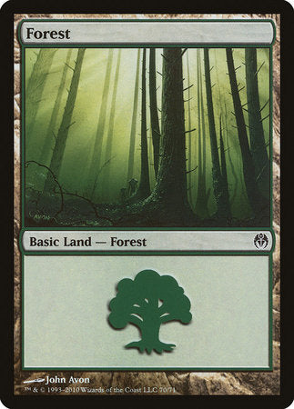 Forest (70) [Duel Decks: Phyrexia vs. the Coalition] | Mega City Incorporated