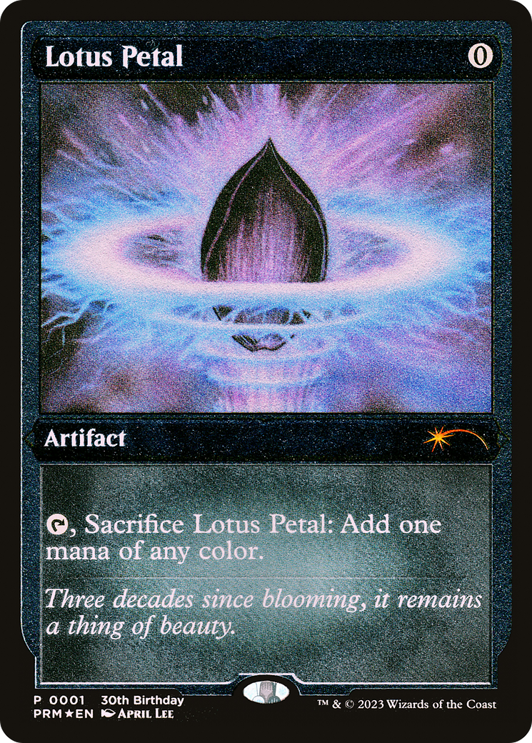 Lotus Petal (Foil Etched) [30th Anniversary Promos] | Mega City Incorporated