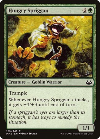 Hungry Spriggan [Modern Masters 2017] | Mega City Incorporated