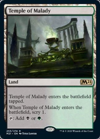 Temple of Malady [Core Set 2021] | Mega City Incorporated