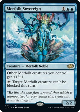 Merfolk Sovereign [Jumpstart 2022] | Mega City Incorporated