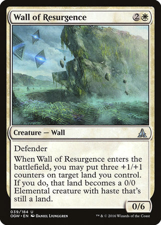 Wall of Resurgence [Oath of the Gatewatch] | Mega City Incorporated