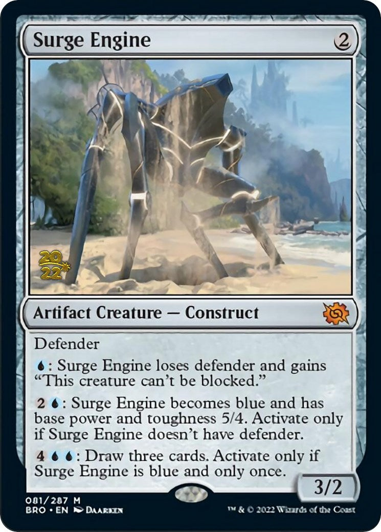 Surge Engine [The Brothers' War: Prerelease Promos] | Mega City Incorporated