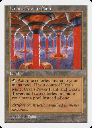 Urza's Power Plant [Fifth Edition] | Mega City Incorporated