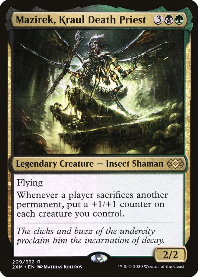 Mazirek, Kraul Death Priest [Double Masters] | Mega City Incorporated