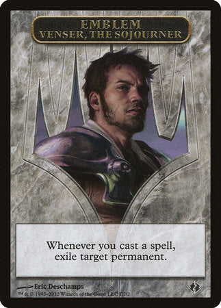 Emblem - Venser, the Sojourner [Duel Decks: Venser vs. Koth Tokens] | Mega City Incorporated