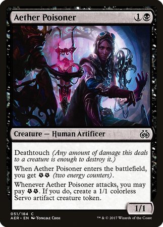 Aether Poisoner [Aether Revolt] | Mega City Incorporated