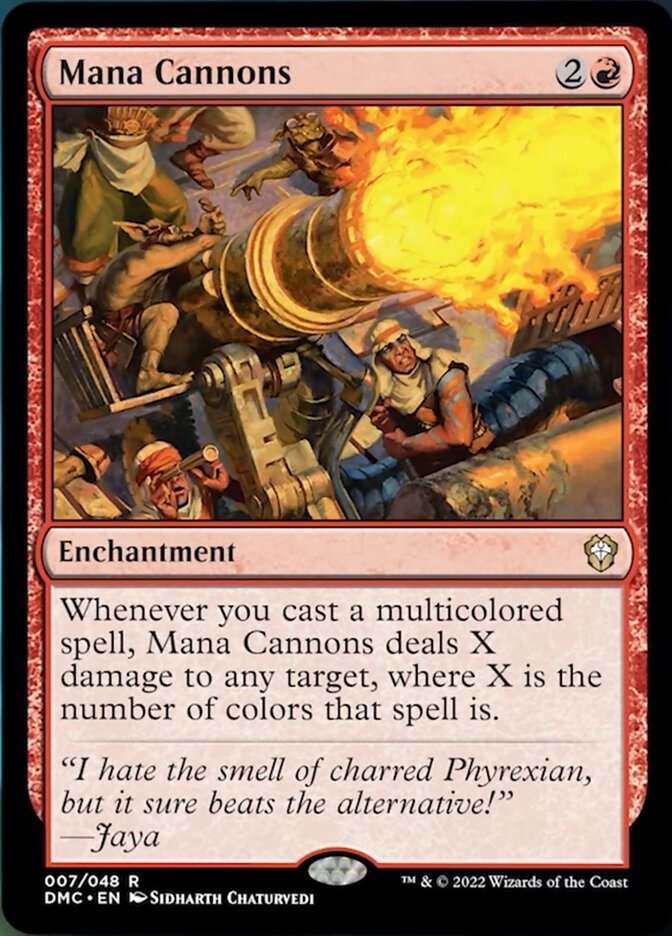 Mana Cannons [Dominaria United Commander] | Mega City Incorporated