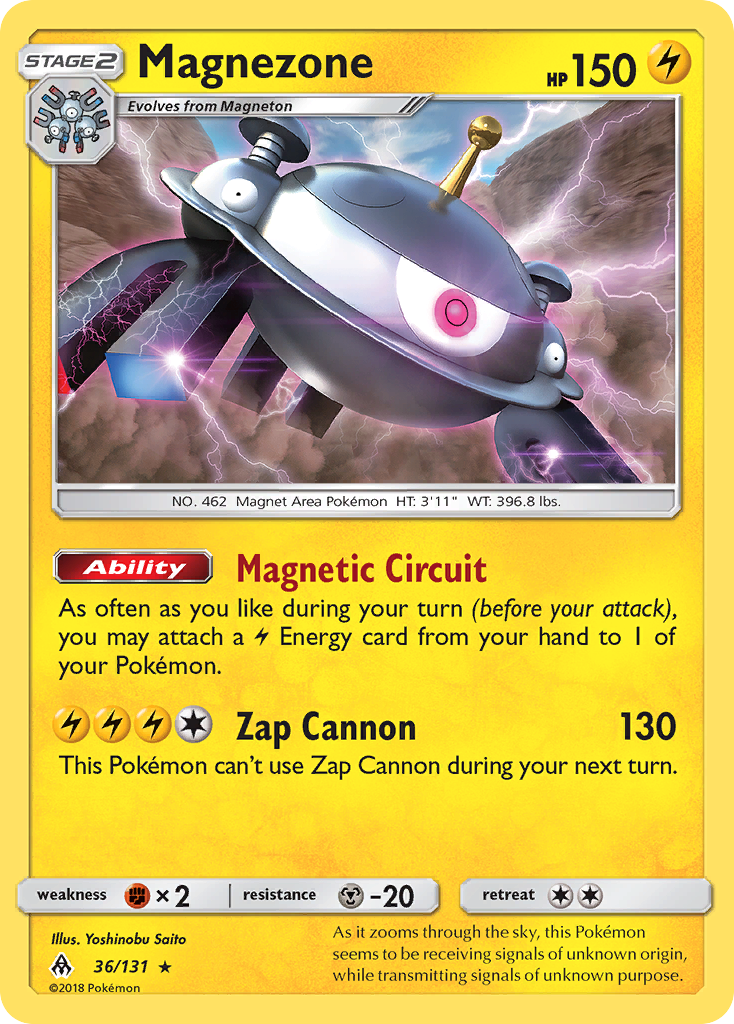 Magnezone (36/131) [Sun & Moon: Forbidden Light] | Mega City Incorporated