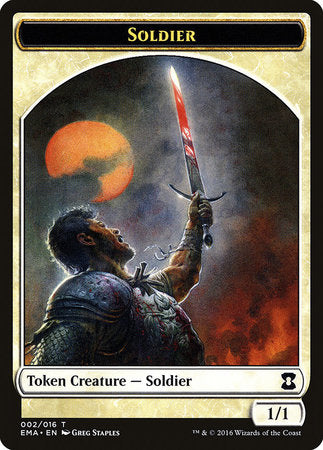 Soldier Token [Eternal Masters Tokens] | Mega City Incorporated