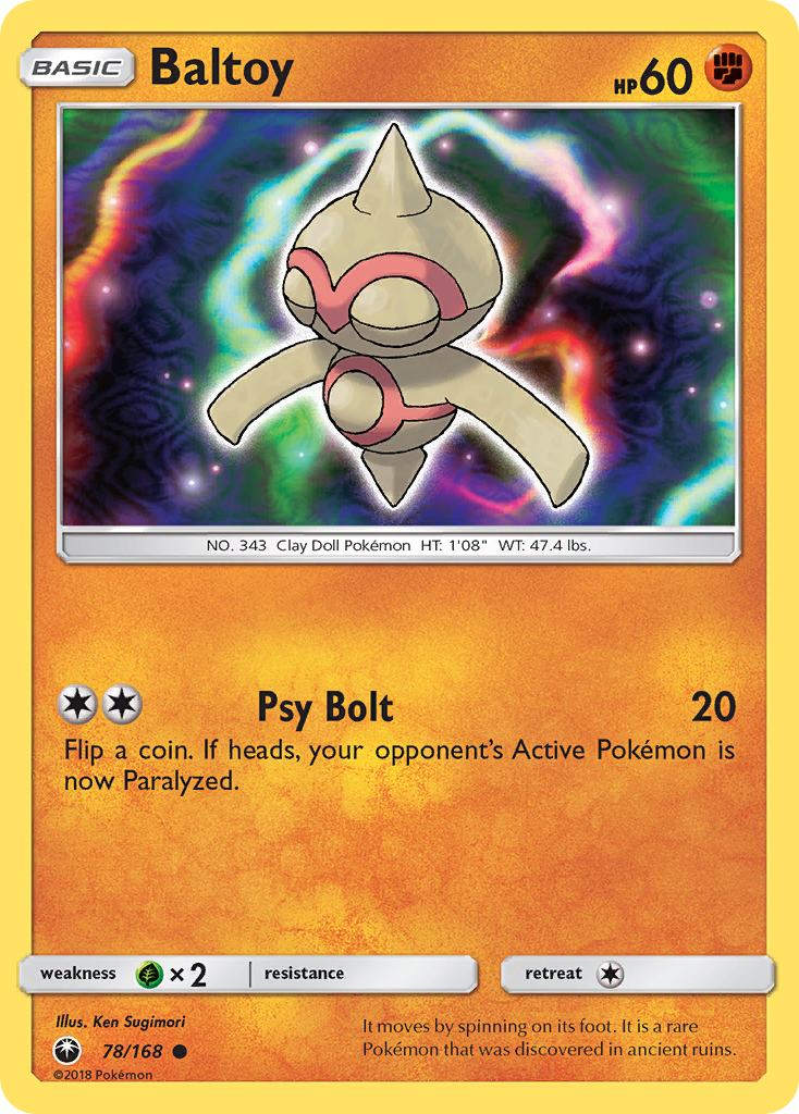 Baltoy (78/168) [Sun & Moon: Celestial Storm] | Mega City Incorporated