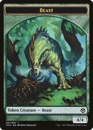 Beast Token (007) [Iconic Masters Tokens] | Mega City Incorporated