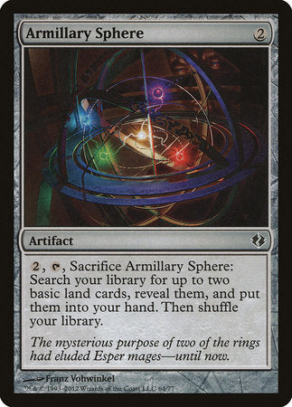 Armillary Sphere [Duel Decks: Venser vs. Koth] | Mega City Incorporated