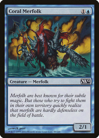 Coral Merfolk [Magic 2012] | Mega City Incorporated